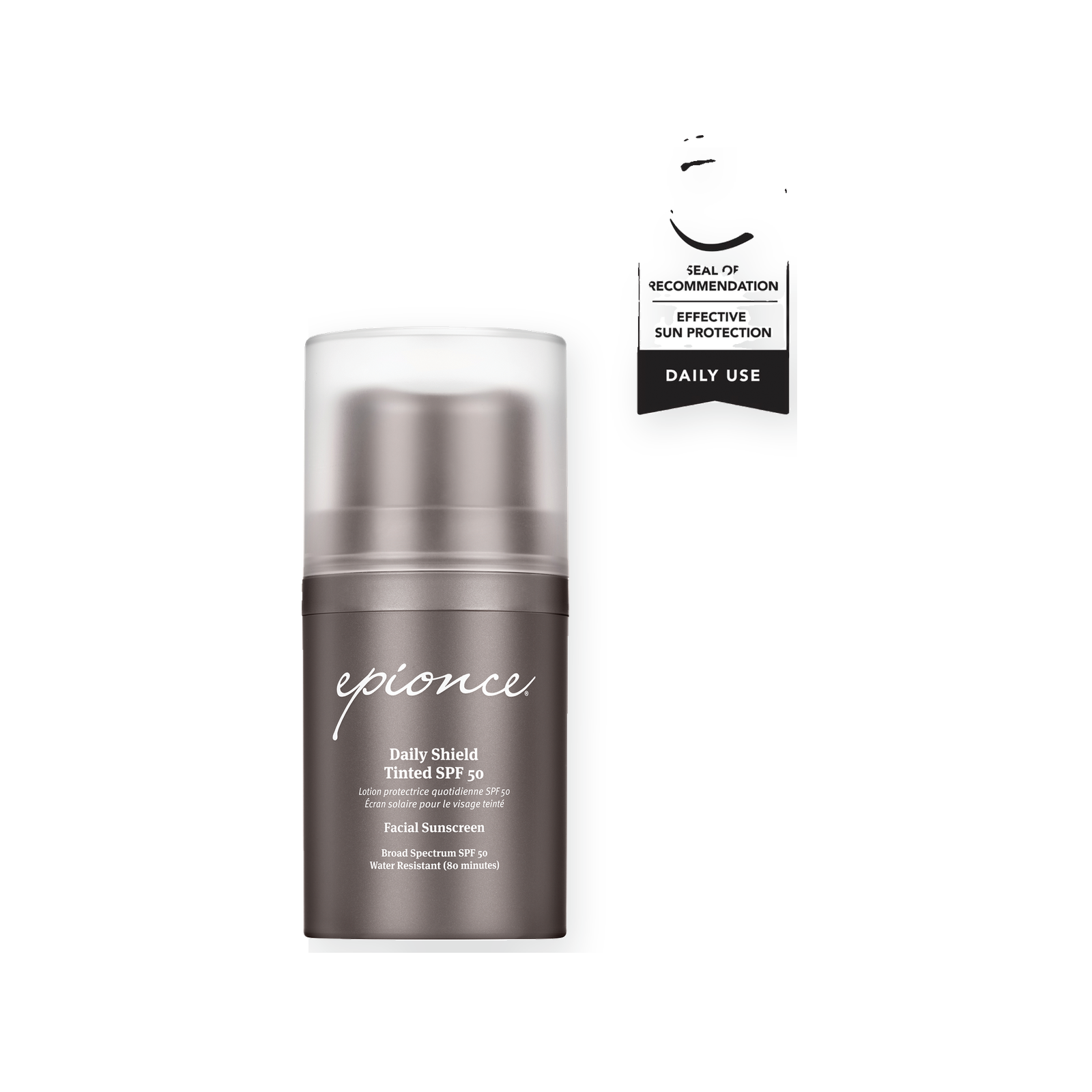 Daily Shield Tinted SPF 50 Sunscreen by Epionce